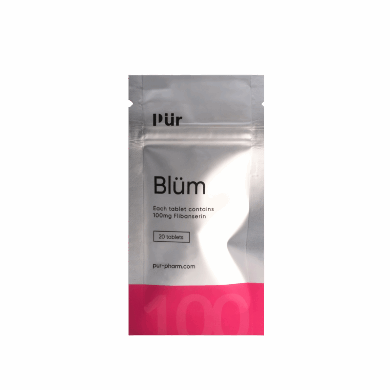 Blüm (100mg Flibanserin) 100mg, 20 tablets