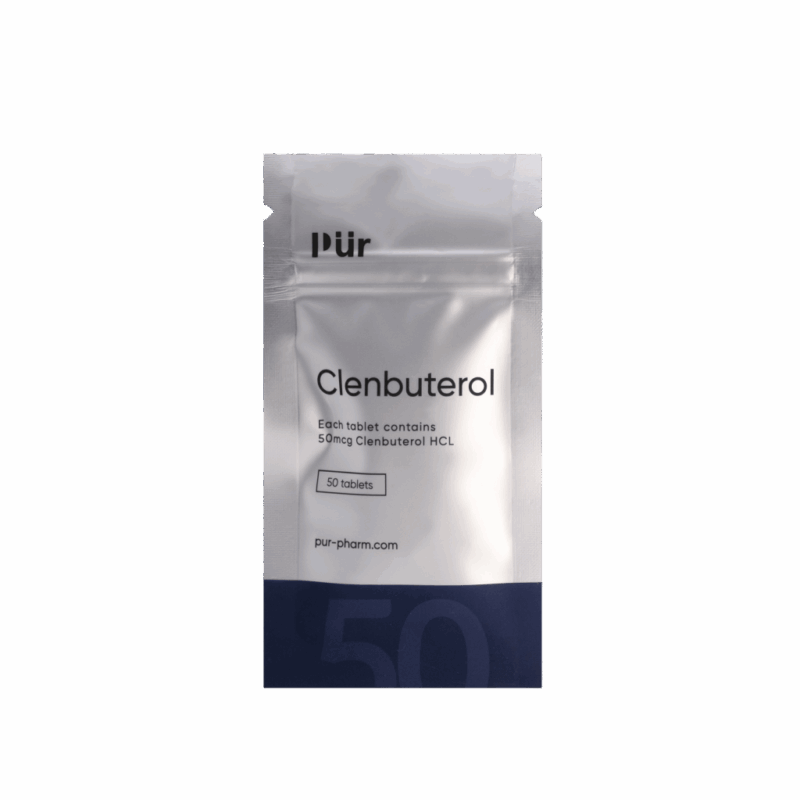 Clenbuterol 50mcg, 50 tablets